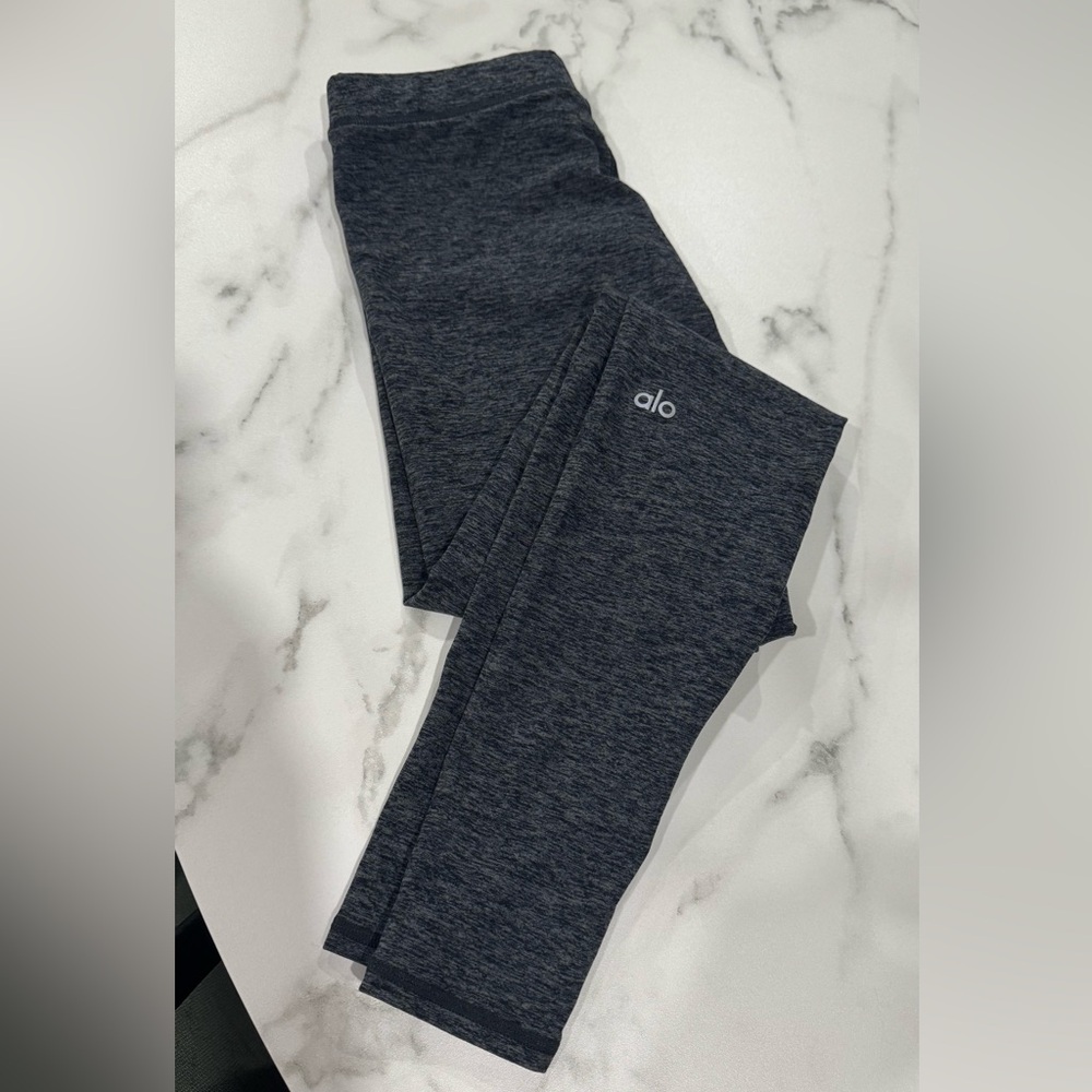 ALO Yoga Charcoal Heather Leggings